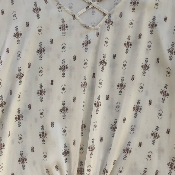 Mudd X Front Tie Top - Picture 5 of 7